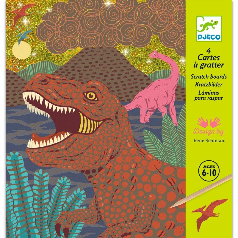 Kraabitavad pildid "Dinosaurused"
