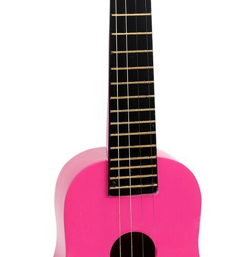 Puidust roosa kitarr