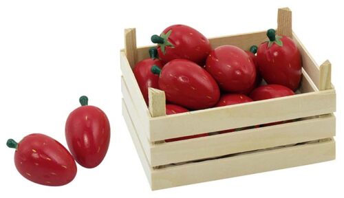 Puidust puuviljakast "Maasikad"